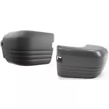 Bumper End Caps Set For 1986-1988 Isuzu Trooper 4Cyl Rear LH RH Plastic Primed