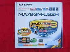 NEW! GIGABYTE GA-MA78GM-US2H, AMD Socket AM2+ DDR2 Motherboard