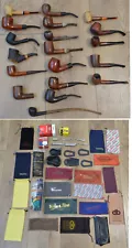 Lot of Pipes,Pipe tools, Filter for spares and repair 煙斗 fajka pipa smoking pipe