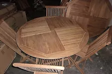 teak table and chairs for sale