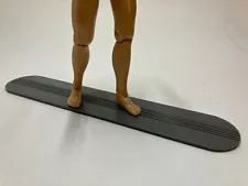 CUSTOM MEGO SCALE SILVER SURFER SURFBOARD FOR 8 INCH FIGURE 1/9 (H25)