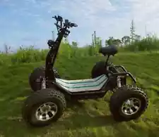 All-Terrain 4WD E-Scooter Foldable ATV 6000W