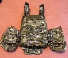 Multicam OCP Tactical Plate Carrier, Includes NIJ IIIA 2024 Plates With Extras