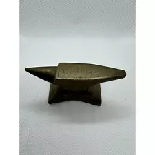 Mini Vtg Anvil Sample/Advertisment signed Calais 1919