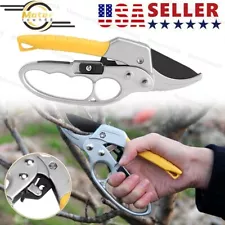 Branch Ratchet Scissors 18mm Pruning Shear Pruner Tree Garden Cutter Home Tool