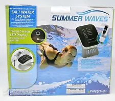 Sealed Summer Waves Salt Water System for Above Ground Pools NEW 7000 Gallons