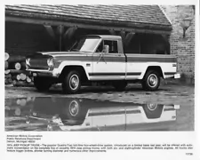 1974 Jeep J-10 Pickup Truck Press Photo 0059