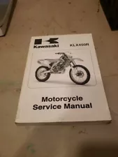 2008 08 KLX450R Service Manual KLX-450R KLX450A8F Kawasaki 99924-1385-01