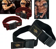 EVO Fitness Occlusion Training Bands Blood Flow Restriction Gym Workout Straps