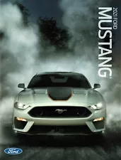 2021 Ford Mustang Ecoboost GT Mach I Shelby GT500 Dealer Sales Brochure