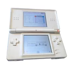 Nintendo DS Lite - Polar White - Console ONLY! Stylus Included No Charger