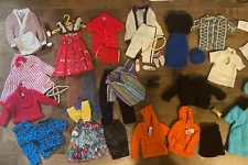 Vintage large lot Barbie & Ken clothes, shoes, accessories Outfits Estate sale