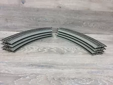 Lionel Fastrack O36 Curve Train Tracks Full Circle Lot of 8