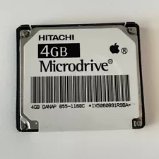 Hard Drive for Apple iPod Mini 1st/2nd Generation Hitachi 4gb Microdrive