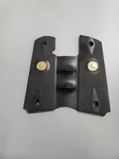 Pachmyar Gripper Rubber Grips For Colt 1911 With Gold Medallions