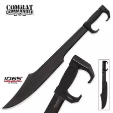 United Cutlery Combat Commander Modern Tactical Spartan Sword 1065 Carbon Steel