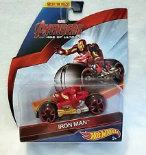 Hot Wheels Iron Man Marvel Age Of Ultron Motorcycle For Sale 1:64 Scale