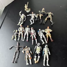 Star Wars Clone Wars Action Figure Graveyard Lot