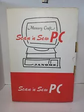 Janome Memory Craft Scan 'n Sew PC Model 241B New