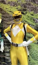 Mighty Morphin Power Rangers Yellow Ranger Costume