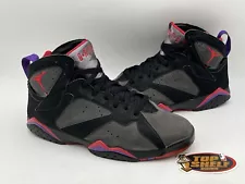 Air Jordan 7 DMP Raptors 2009 Size 11.5 Used Rare Retro Authentic High Black MJ