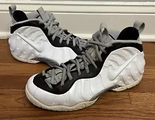 New ListingSize 10.5 - Nike Air Foamposite Pro Chrome White Authentic Basketball Rare