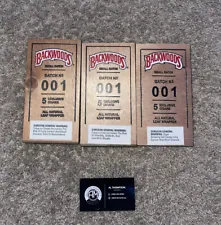 backwoods small batch 001 for sale