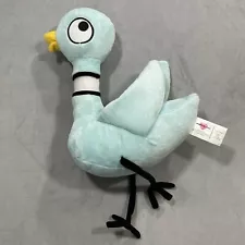 Kohl's Cares Plush Pigeon Mo Willems Character 10" Stuffed Animal Soft Teal Blue