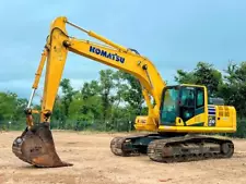 2019 Komatsu PC210LC-11 Hydraulic Excavator Trackhoe Cab A/C Bucket bidadoo