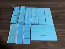 LOT Tiffany ballpoint pen empty box storage bag bulk sale case mzmr