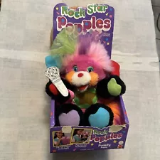 Punkster Rock Star Popple New vintage NRFB Popples Punkitty (Minor Tears On Box)