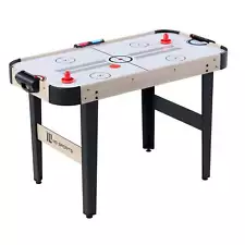 48" Air Powered Hockey Table Interactive Light-up Scorer with 2 Pushers 2 Pucks