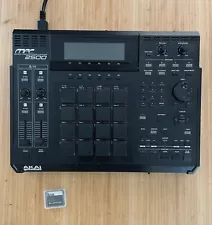 AKAI MPC 2500 All Black Upgraded 128 mb drum pad sampler JJ OS CD drive