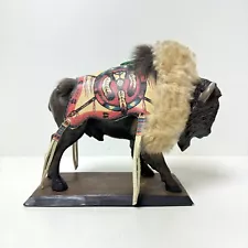 Buffalo Visions Native Skull Buffalo Statue Figure Limited 195 of 5000 Signed