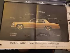 1977 Cadillac Fleetwood Brougham Car Ad