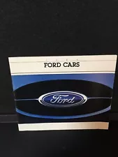 1988 FORD CROWN VIC TAURUS THUNDERBIRD MUSTANG CARS FULL LINE SALES BROCHURE