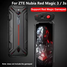 For ZTE Nubia Red Magic 6 6s Pro 5G 5S 3s Soft Anti-knock Back case + Handle Kit