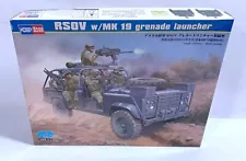 HOBBY BOSS. 82449. RSOV W/MK 19 GRENADE LAUNCHER. 1/35 SCALE. BJ-VJ