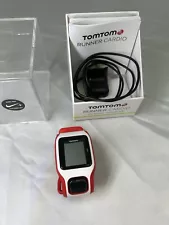 Tomtom Runner Cardio GPS Watch Red/white