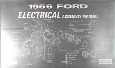 1956 Ford Car Electrical Assembly Manual 56 Wiring Diagrams Factory Schematics (For: 1956 Ford Park Lane Wagon)