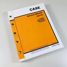 Case 580 Ck Tractor Loader Backhoe Service Repair Manual Construction King 580Ck