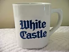 1994 White Castle Square Ceramic Coffee Cup Mug Buy 'em by the "Sack" 12oz Vtg.