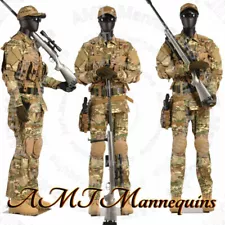 MALE FULL BODY MANNEQUIN FLEXIBLE ARMS, BENDABLE JOINTS, BLACK mannequin DSR