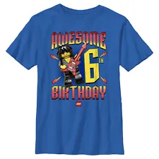 Boy's LEGO Awesome Rock Star Birthday 6 T-Shirt