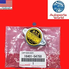 BRAND NEW GENUINE OEM TOYOTA LAND CRUISER LX450 RADIATOR CAP 16401-54750 (For: 1986 Toyota Land Cruiser)