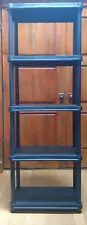 5-Tier Heavy Duty Plastic Shelving Unit Garage Rack Storage Organizer for Home