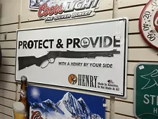 Henry Rifle 3 Pack Signs Read