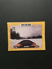 Vintage 1995 Ski Doo Snowmobile Sales Brochure **30 pages