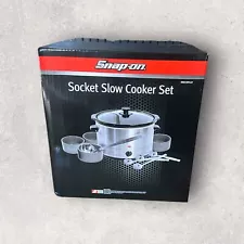 NEW Snap-On Socket Slow Cooker Crockpot Set 10 piece kit SSX19P127 Free Ship