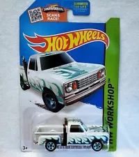 Hot Wheels 78 Dodge Li'l Red Express Truck #215 White HW Workshop For Sale